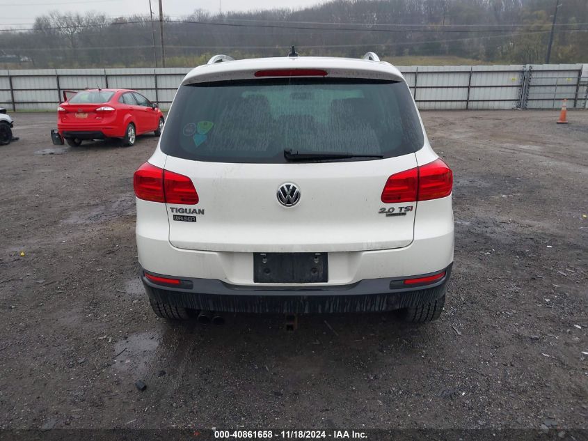 2013 Volkswagen Tiguan Se VIN: WVGBV3AX5DW063309 Lot: 40861658