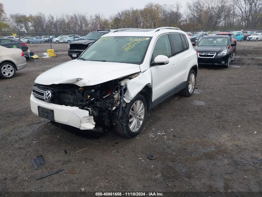 VIN WVGBV3AX5DW063309 2013 VOLKSWAGEN TIGUAN no.2