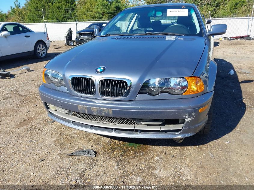 2001 BMW 330Ci VIN: WBABN53451JU20156 Lot: 40861668