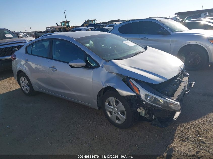 2018 Kia Forte Lx VIN: 3KPFL4A78JE212710 Lot: 40861670