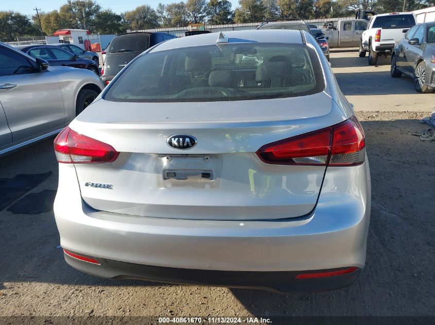 2018 Kia Forte Lx VIN: 3KPFL4A78JE212710 Lot: 40861670