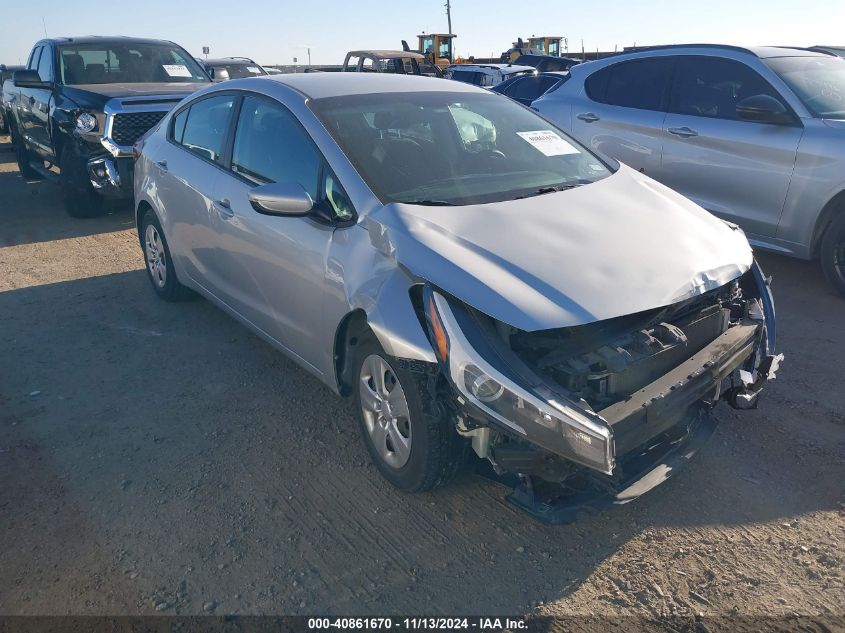 2018 Kia Forte Lx VIN: 3KPFL4A78JE212710 Lot: 40861670