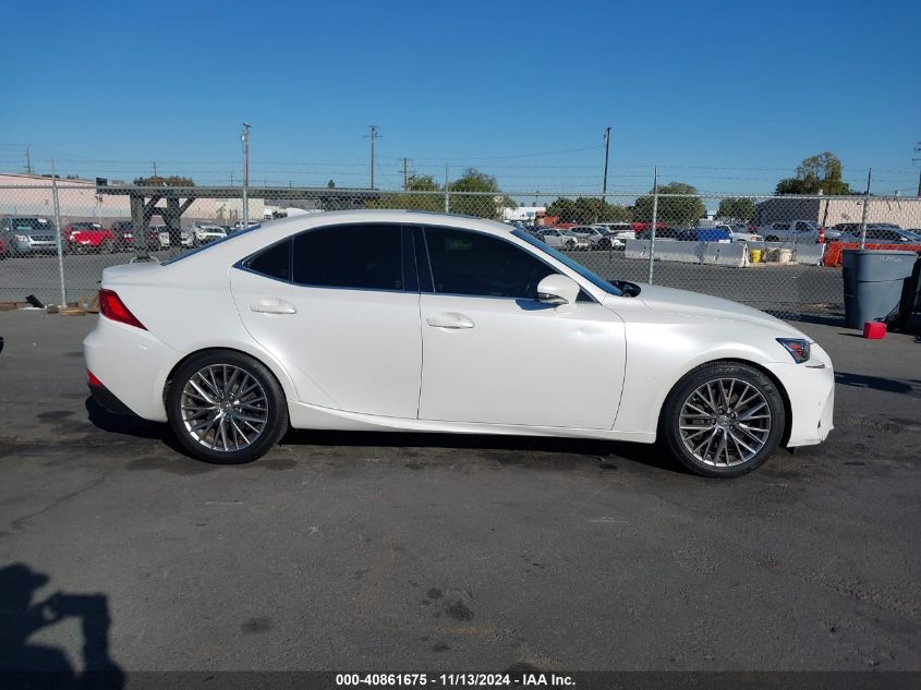 2018 Lexus Is 300 VIN: JTHBA1D25J5075593 Lot: 40861675