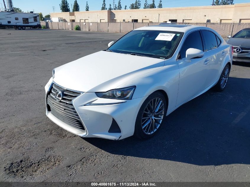 VIN JTHBA1D25J5075593 2018 Lexus IS, 300 no.2