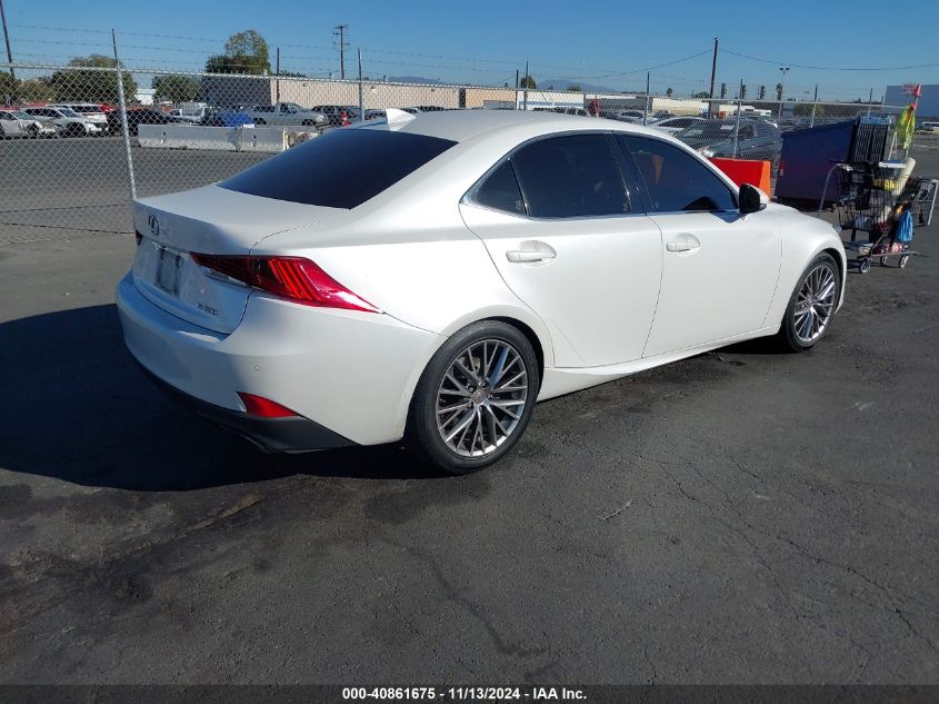 VIN JTHBA1D25J5075593 2018 Lexus IS, 300 no.4