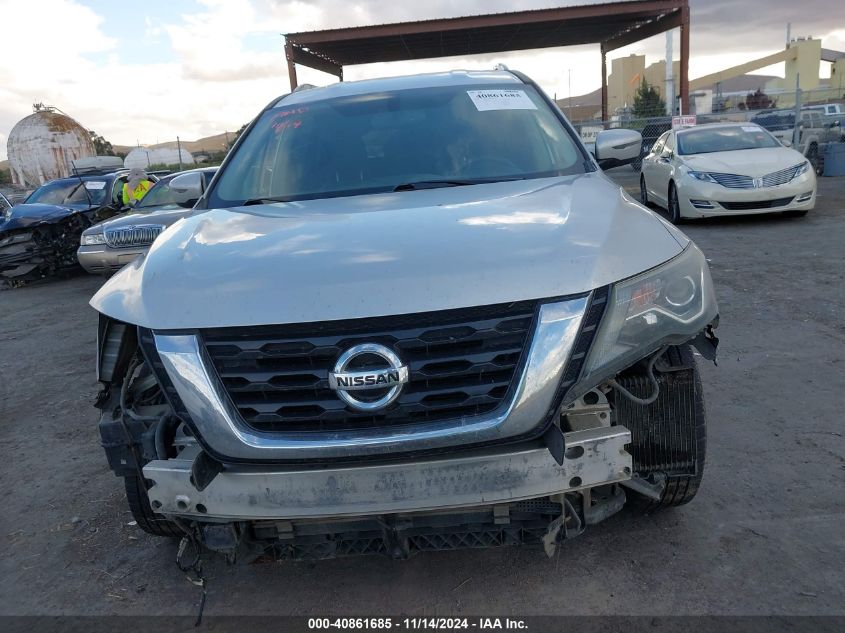 2018 Nissan Pathfinder Sv VIN: 5N1DR2MM0JC641922 Lot: 40861685