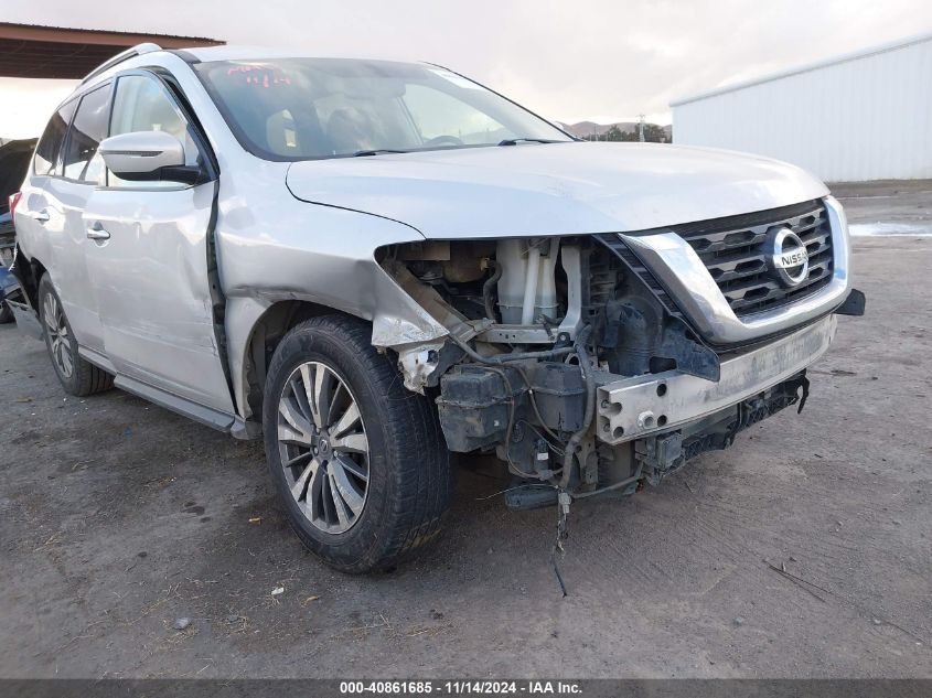 2018 Nissan Pathfinder Sv VIN: 5N1DR2MM0JC641922 Lot: 40861685