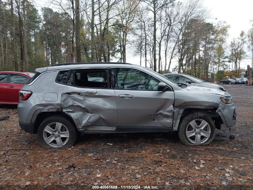 2022 Jeep Compass Latitude 4X4 VIN: 3C4NJDBB2NT207170 Lot: 40861688