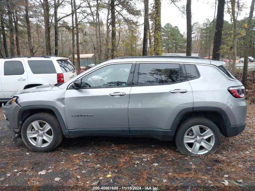 2022 JEEP COMPASS LATITUDE 4X4 - 3C4NJDBB2NT207170