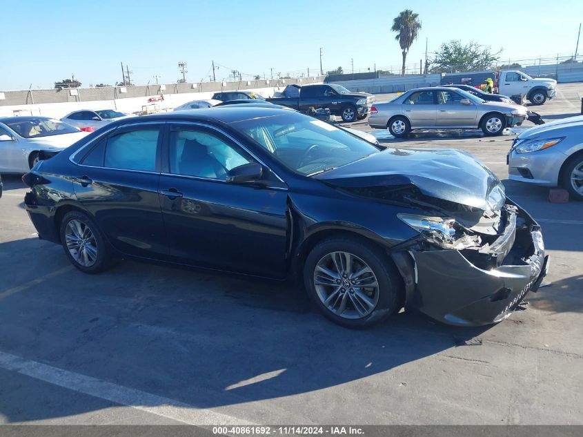 2015 Toyota Camry Se VIN: 4T1BF1FK2FU013609 Lot: 40861692