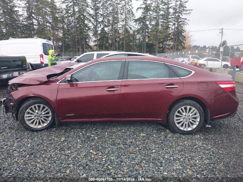 2013 Toyota Avalon Hybrid Limited VIN: 4T1BD1EB9DU007682 Lot: 40861703