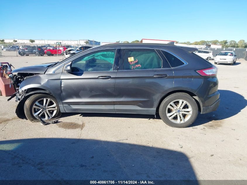 2017 Ford Edge Sel VIN: 2FMPK3J89HBC47635 Lot: 40861705