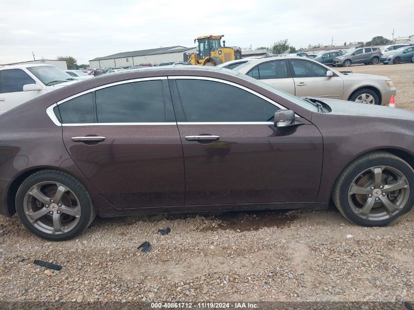 2011 Acura Tl 3.5 VIN: 19UUA8F56BA002446 Lot: 40861712