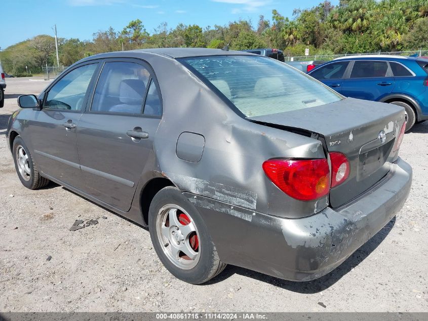 2003 Toyota Corolla Le VIN: 1NXBR32E93Z012990 Lot: 40861715