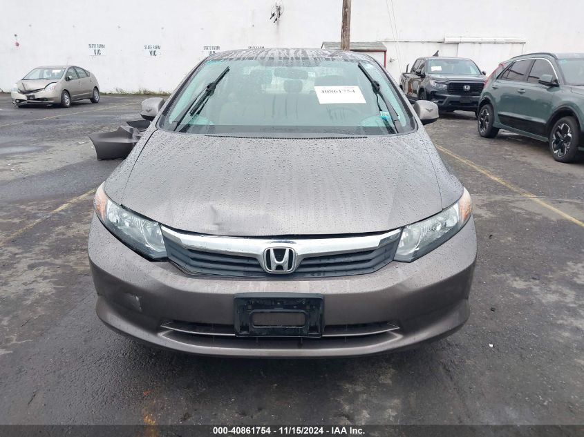 2012 Honda Civic Lx VIN: 19XFB2F54CE317648 Lot: 40861754