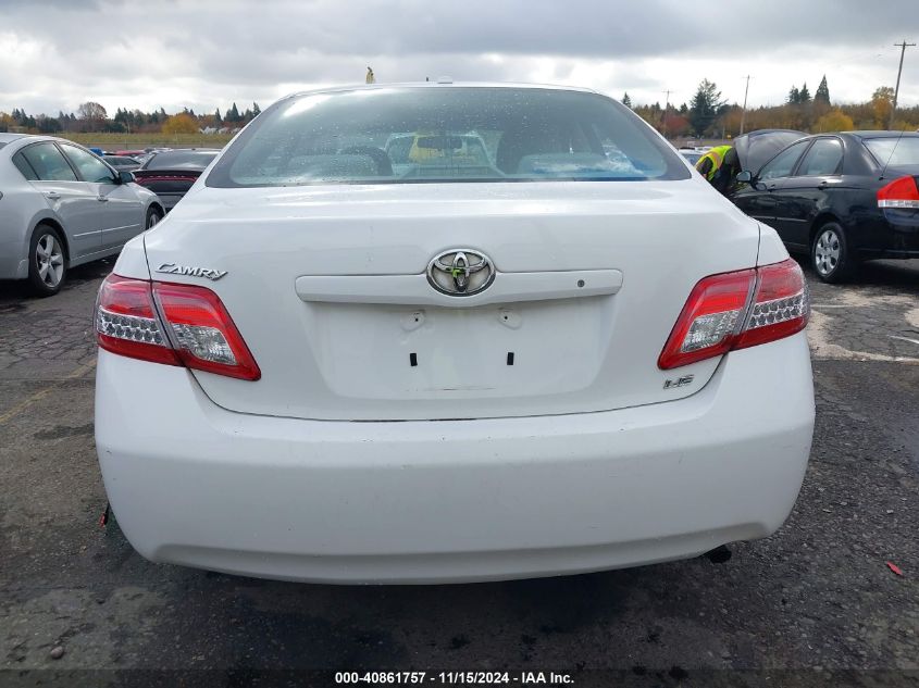 2010 Toyota Camry Le VIN: 4T1BF3EK6AU539974 Lot: 40861757