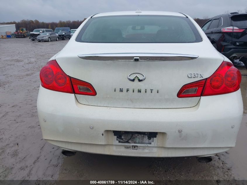 2012 Infiniti G37X VIN: JN1CV6ARXCM673215 Lot: 40861759