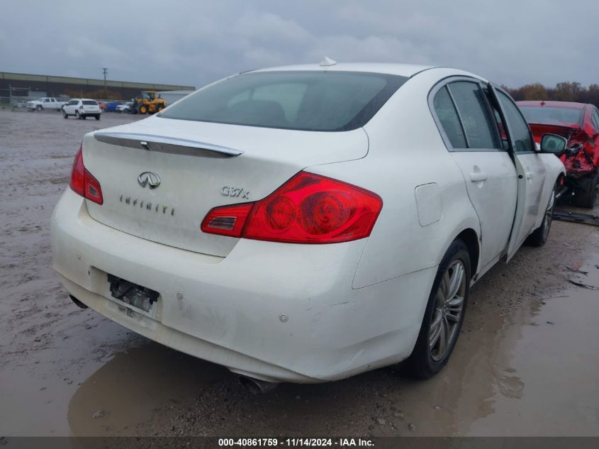 2012 Infiniti G37X VIN: JN1CV6ARXCM673215 Lot: 40861759