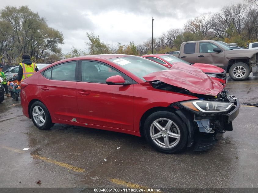 2017 HYUNDAI ELANTRA SE - KMHD74LFXHU408445