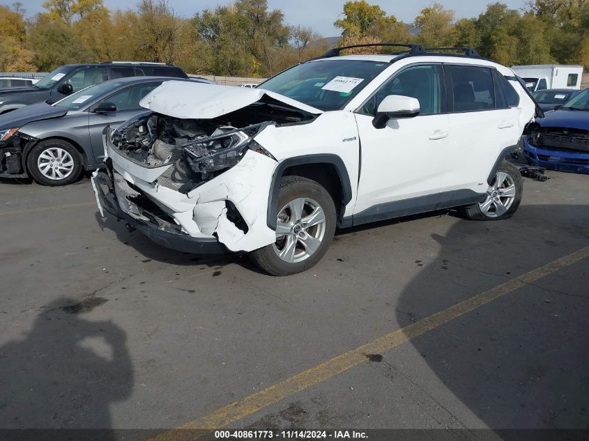 2020 Toyota Rav4 Hybrid Xle VIN: 2T3RWRFV6LW091949 Lot: 40861773