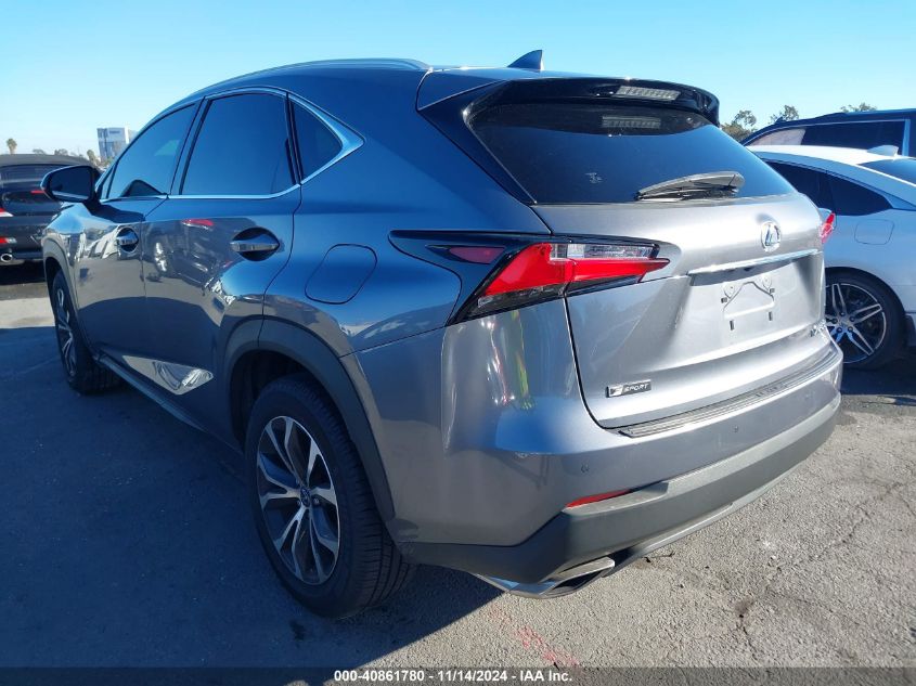 VIN JTJYARBZ4H2066029 2017 Lexus NX, 200T F Sport no.3