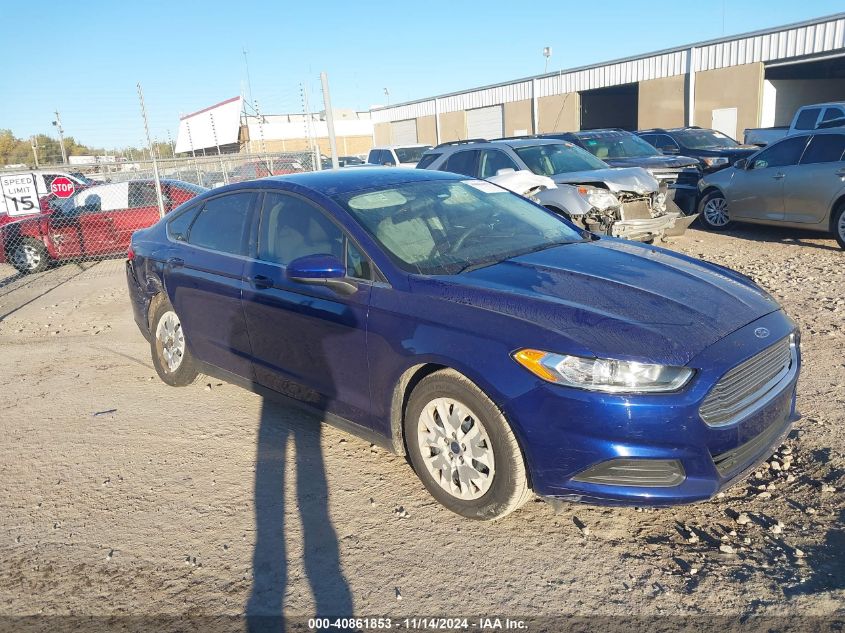 VIN 1FA6P0G70E5363942 2014 Ford Fusion, S no.1