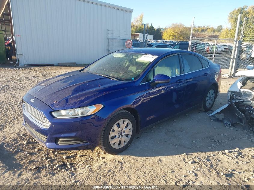 VIN 1FA6P0G70E5363942 2014 Ford Fusion, S no.2