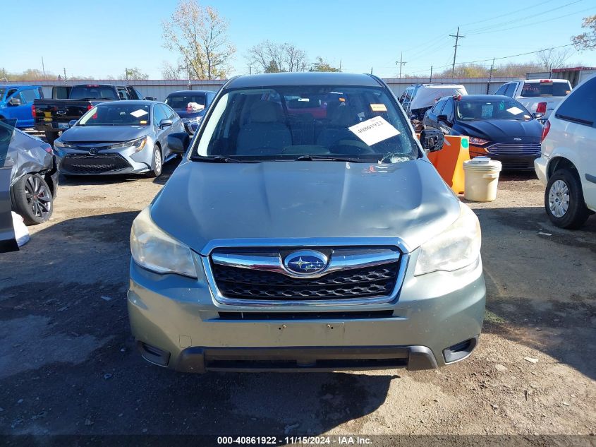 2014 Subaru Forester 2.5I VIN: JF2SJAAC2EH404626 Lot: 40861922