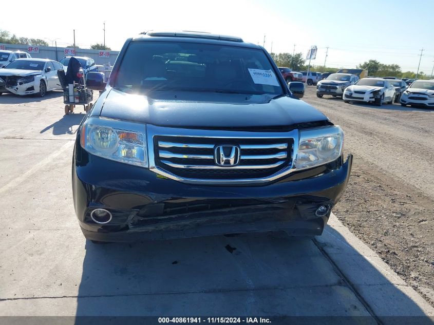 2014 Honda Pilot Ex-L VIN: 5FNYF3H51EB009852 Lot: 40861941