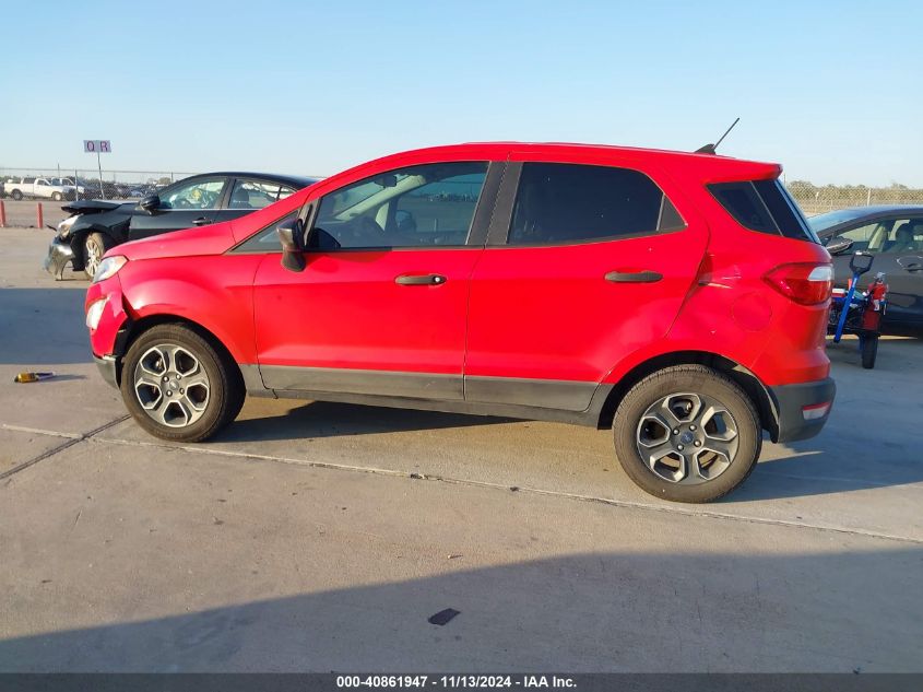 VIN MAJ3S2FE5MC443616 2021 Ford Ecosport, S no.14