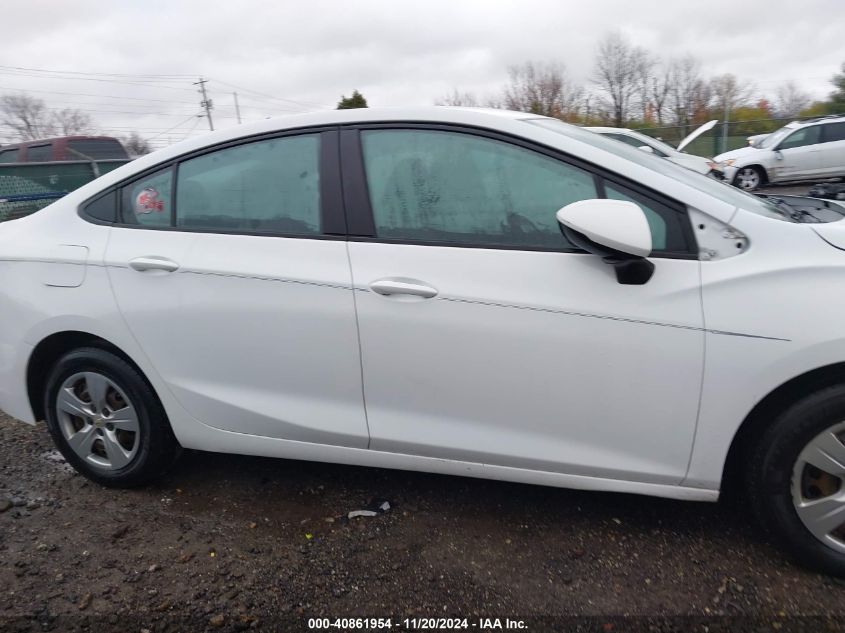 2017 Chevrolet Cruze Ls Auto VIN: 1G1BC5SMXH7125080 Lot: 40861954