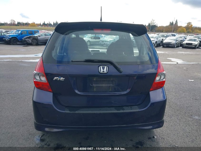 2008 Honda Fit Sport VIN: JHMGD38658S028596 Lot: 40861957