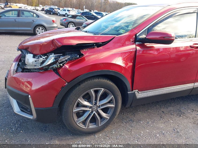 2021 Honda Cr-V Awd Touring VIN: 5J6RW2H98ML011704 Lot: 40861961