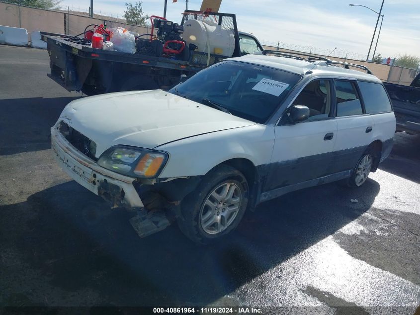 2001 Subaru Outback VIN: 4S3BH665717674517 Lot: 40861964