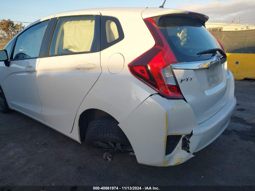 2016 Honda Fit Ex VIN: JHMGK5H74GX001935 Lot: 40861974