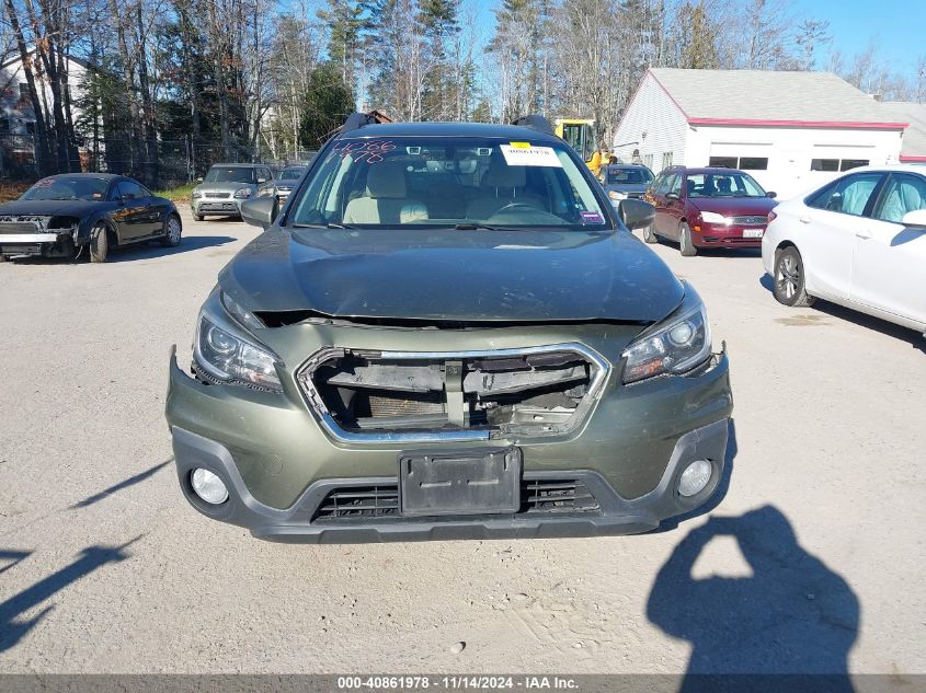 2018 Subaru Outback 2.5I Premium VIN: 4S4BSAFC6J3393749 Lot: 40861978