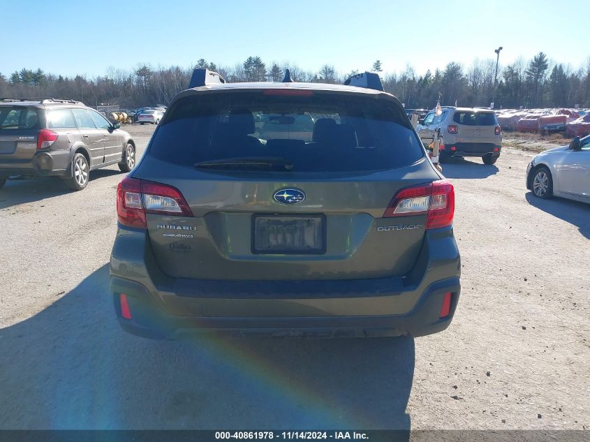 2018 Subaru Outback 2.5I Premium VIN: 4S4BSAFC6J3393749 Lot: 40861978