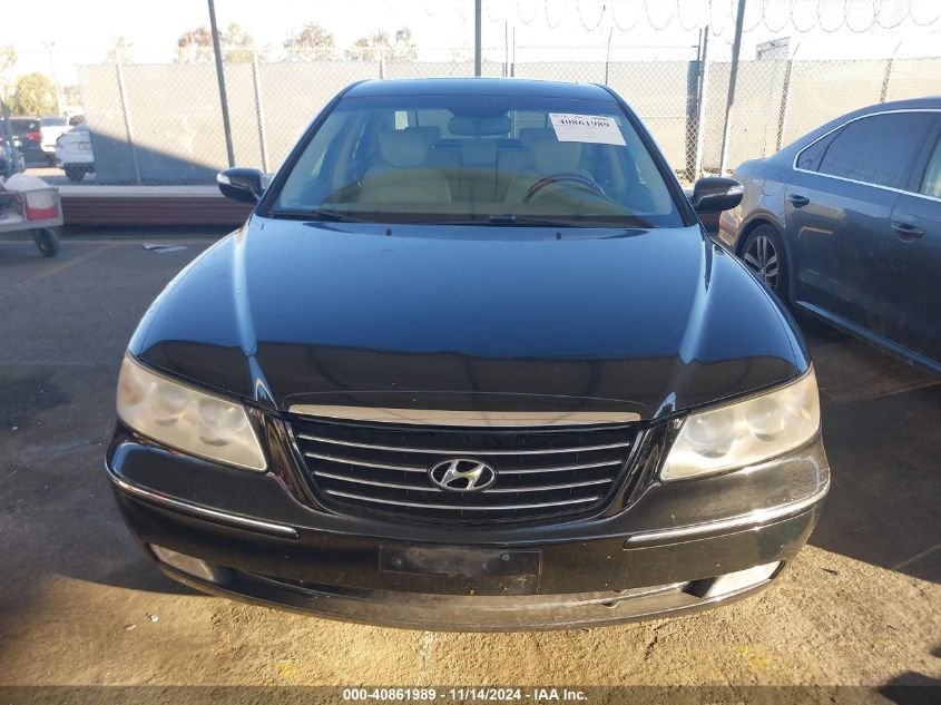 2008 Hyundai Azera Limited VIN: KMHFC46F28A320250 Lot: 40861989