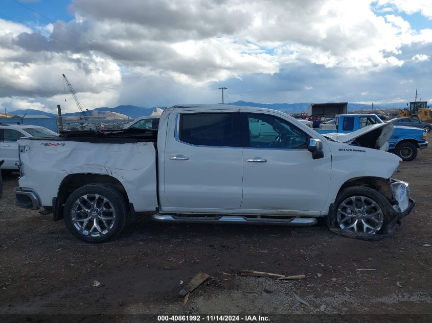 2022 Chevrolet Silverado 1500 Ltd 4Wd Short Bed Ltz VIN: 1GCUYGED7NZ145800 Lot: 40861992