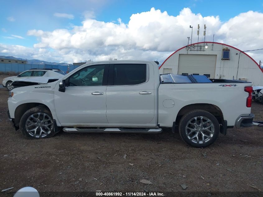 2022 Chevrolet Silverado 1500 Ltd 4Wd Short Bed Ltz VIN: 1GCUYGED7NZ145800 Lot: 40861992