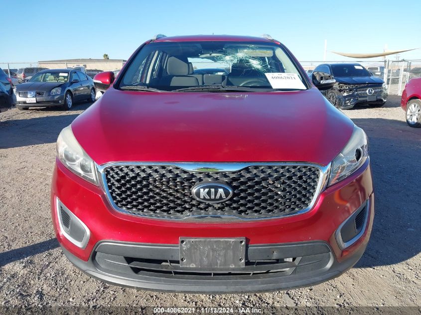 2016 Kia Sorento 2.4L Lx VIN: 5XYPG4A30GG166503 Lot: 40862021