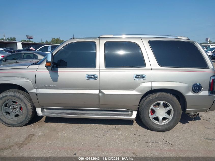 2003 Cadillac Escalade Standard VIN: 1GYEC63T63R244543 Lot: 40862043