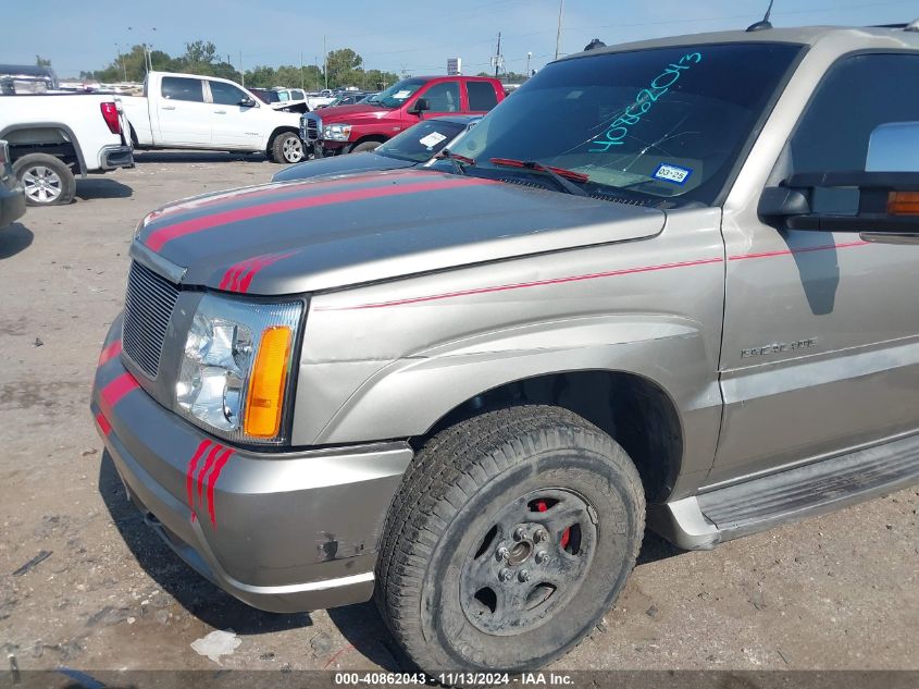 2003 Cadillac Escalade Standard VIN: 1GYEC63T63R244543 Lot: 40862043