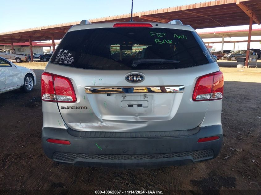 2012 Kia Sorento Lx V6 VIN: 5XYKT4A22CG274726 Lot: 40862067