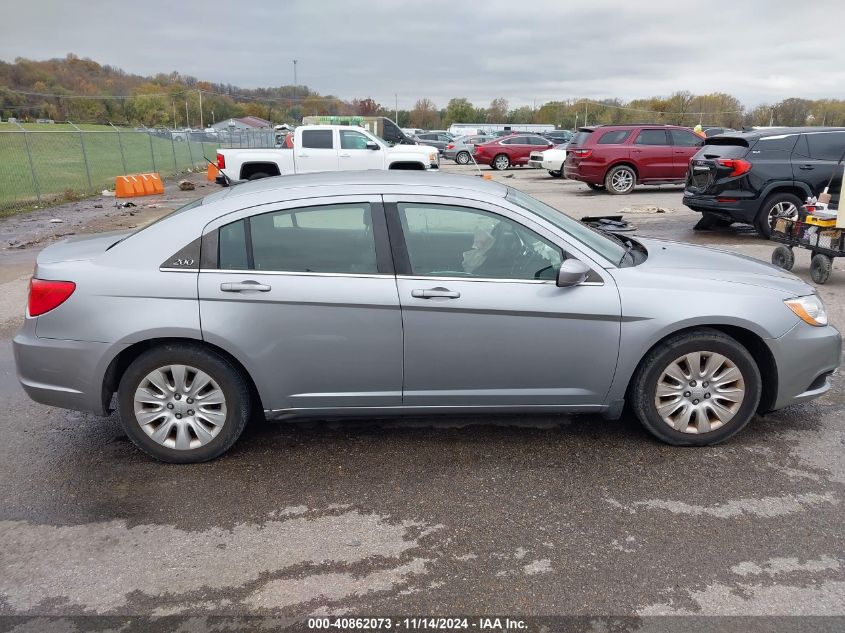 2013 Chrysler 200 Lx VIN: 1C3CCBAB5DN641447 Lot: 40862073