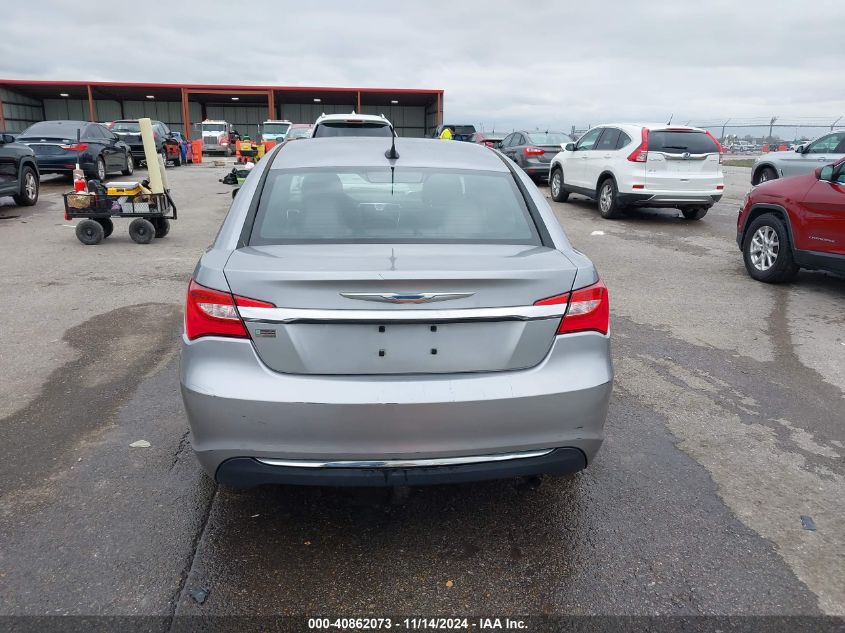 2013 Chrysler 200 Lx VIN: 1C3CCBAB5DN641447 Lot: 40862073