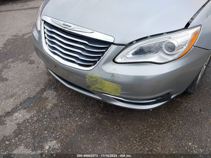 2013 Chrysler 200 Lx VIN: 1C3CCBAB5DN641447 Lot: 40862073