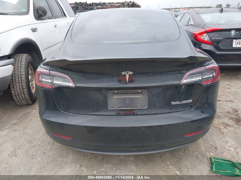 2019 Tesla Model 3 Long Range/Performance VIN: 5YJ3E1EB0KF441260 Lot: 40862088