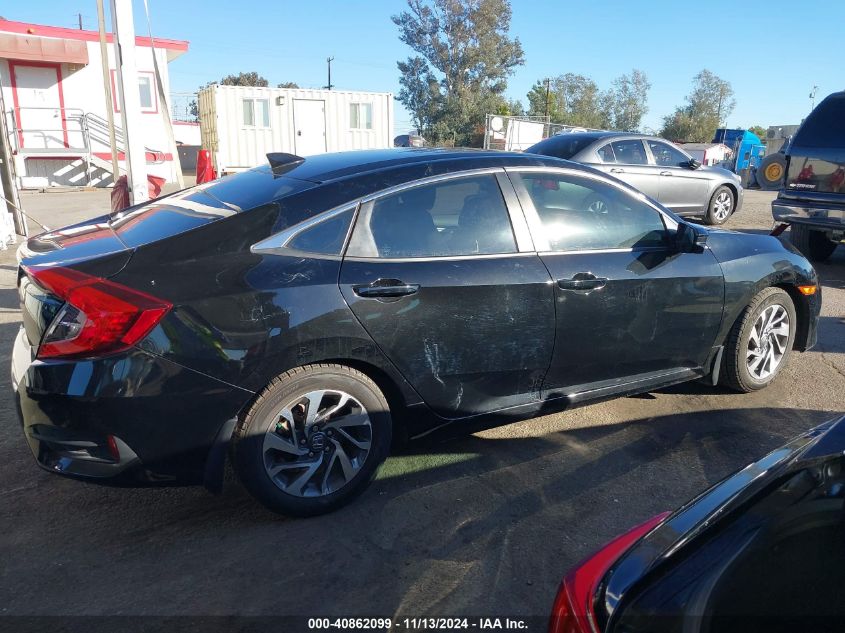 2018 Honda Civic Ex VIN: 2HGFC2F70JH575148 Lot: 40862099