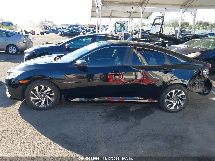 2018 Honda Civic Ex VIN: 2HGFC2F70JH575148 Lot: 40862099